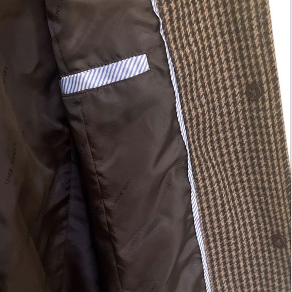 Lands’ End Women's Tweed Wool Car Coat | Women’s Size 14P | Spice Brown | $70.00 - Picture 4 of 9